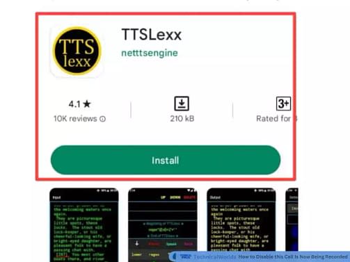 TSSLexx Application On playstore