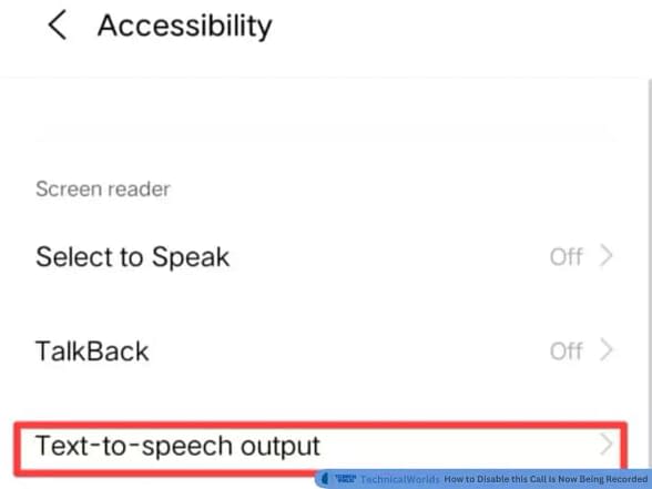 Now click on the 3rd option text-to-speech option.