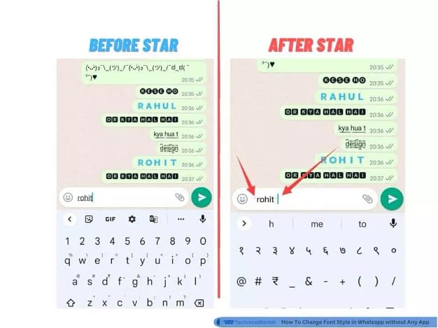Before star after star