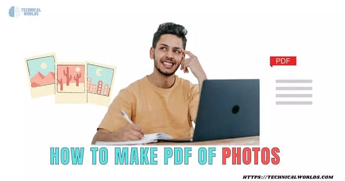 How To make pdf of photos