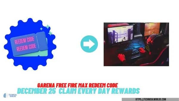 Garena Free Fire Max redeem code December 25  Claim every day rewards